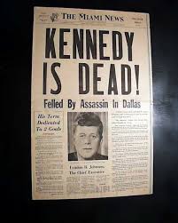 Of the two newspapers which published in dallas in 1963 only the times herald reported the assassination. Dramatic Report Of Jfk S Assassination Rarenewspapers Com