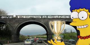 Image result for give peas a chance m25