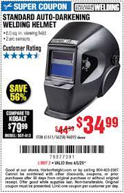 Chicago Electric Standard Auto Darkening Welding Helmet For 34 99 Auto Darkening Welding Helmet Welding Helmet Harbor Freight Tools
