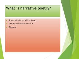 Lernmotivation & erfolg dank witziger lernvideos, vielfältiger übungen & arbeitsblättern. A Ppt And Model Poem Teaching Children How To Write Narrative Poetry Teaching Resources