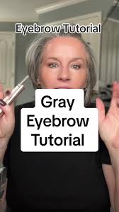 How to Do Gray Eyebrows