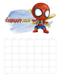 Free Printable 2020 Avengers Calendar The Cottage Market In 2020 Kids Calendar Avengers Marvel Calendar