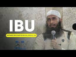 Ibu Ustadz Dr Syafiq Riza Basalamah Lc Ma Youtube