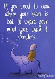 If You Want To Know Where Your Heart Is Look In 2020 Emotional Quotes Positive Quotes Inspirational Words