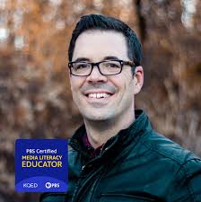 Congratulations to Joey Buyske who just completed PBS Media Literacy  Certification! Joey is a Computer Science and Technology teacher at Will  James Middle School in Billings, MT. Joey is one of 18