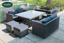 Lounge gartenmöbel aus rattan, polyrattan & holz ✓ gemütliche lounge sofas & sessel für terrasse & garten jetzt bestellen! Essgruppen Essella
