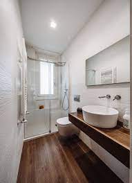 Fotografia Di Bagno Lungo E Stretto Publicata Da Rossella Cristofaro 484694 Qui Vediamo Appl Arredamento Piccolo Bagno Arredamento Bagno Arredo Bagno Moderno