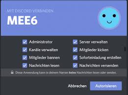 (mee6 in this case) 3. Discord Server Per Mee6 Bot Verwalten Und Moderieren