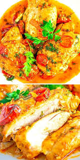Pan Roasted Chicken Thighs With Cherry Tomatoes In 2020 Pan Roasted Chicken Thighs Boneless Chicken Thigh Recipes Easy Chicken Recipes