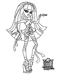 Sirena von boo in the monster high movie freaky fusion is a hybrid of a mermaid and a ghost. Mewarna07 Kleurplaat Monster High Freaky Fusion