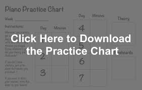 Printable Piano Practice Chart Figaro Music Studios