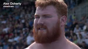 Ultimate Strong man, Alex Doherty, Steadicam