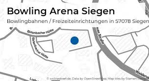 Bowling Arena Siegen Birlenbacher Hütte in Siegen-Geisweid: Bowlingbahnen,  Freizeiteinrichtungen