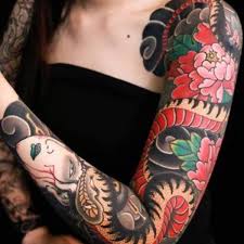 Fine line blossom tattoos fine line blossom tattoos are designs done. Japanese Snake Tattoos Hebi Tattoo Symbolism Design Ideas Tatring