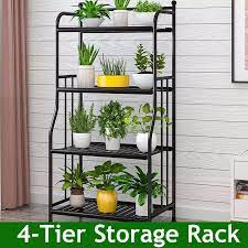 5 out of 5 stars with 1 ratings. 4 Tier Steel Wire Shelving Unit Organizer Rack Holder Home Kitchen Storage Shelf Bookshelf Storage Display Plant Flower Shelves Storage Shelves Racks Aliexpress