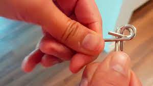 You need to concentrate on getting the first row finished, and go the cube game is difficult to complete. P Shaped Metal Ring Puzzle Solution Youtube