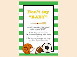 All Stars Baby Shower Games Magical Printable Sports Baby Shower Printable Baby Shower Games Star Baby Showers