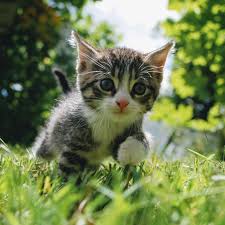 Kittens, puppies, and many other mammals are born with their eyelids still sealed. Kitten Development From 3 To 6 Months