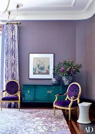 Ad100 Experts Predict The Biggest Interior Design Trends For 2016 Purple Living Room House Interior Interior
