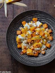 Gnocchi Alsaciens De Potimarron Knepfle Des De Butternut Et Sauce Au Bleu Recette Potimarron Butternut Gnocchi