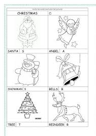 Christmas Vocabulary Christmas Worksheets Preschool Vocabulary Christmas Words
