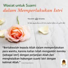Sikap suami yang baik terhadap istri menurut islam. Wasiat Untuk Suami Dalam Memperlakukan Istri Artikel Sofyan Chalid Bin Idham Ruray