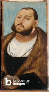 Image of John Frederick I, Elector of Saxony (1503-1554), 1532 (painting)  by Cranach, Lucas the Elder (1472-1553)