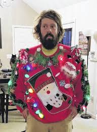 Upload a picture of the ugliest sweater from the party the most likes. Ugly Christmas Sweater Contest Winners Revealed Sentinel Progress