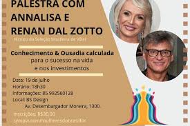 In the same month, the men's national team coach, renan dal zotto, and the vice president of the brazilian volleyball confederation, radamés lattari. Grupo Mulheres Do Brasil Promove Palestra Com Annalisa E Renan Dal Zotto Sistema Fiec Federacao Das Industrias Do Estado Do Ceara