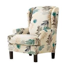 subrtex wingback chair slipcovers stretchy wing armchair covers detachable spandex sofa covers wingback chair slipcovers arm chair covers slipcovers for chairs