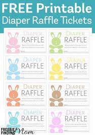 Free Printable Diaper Raffle Tickets Free Baby Shower Baby Shower Prizes Baby Shower Printables