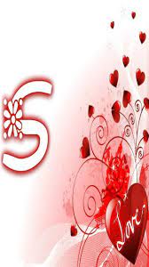 Heart wallpapers are so popular among love and romantic couple. S Letter In Love Wallpapers Wallpaper Cave