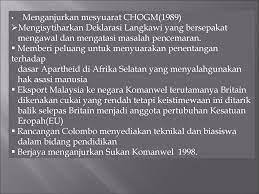 Terdapat 52 negara yang tersenarai dalam negara komanwel ketua komanwel : Dasar Dan Hubungan Luar Negara Ppt Download