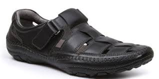 Gbx Mens Black Casual Closed Toe Sandals 135591