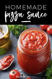 A Pizza Sauce Recipe That S Quick And Easy Shelfcooking Com Recipe In 2020 Pizza Sauce Recipe Delicious Pizza Sauce Sauce Recipes