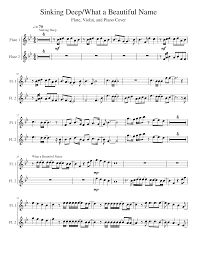 sheet music for flute (woodwind duet