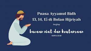Awal bulan dzulqaidah (bulan mulia). Puasa Ayyamul Bidh 13 14 15 Syawal 1442 H Mulai Besok 25 Mei 2021 Bacaan Niat Dan Keutamaannya Surya