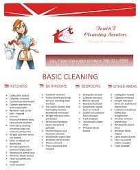 Flyer For A Cleaning Services Company By Mariya Krusheva Via Behance Cleaning Services Company House Cleaning Company Cleaning Service
