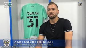 Hohe qualität, große auswahl und faire preise. Zaki Oualah Handed A Contract By Afc Wimbledon Having Spent Seven Years Training With Club Daily Mail Online