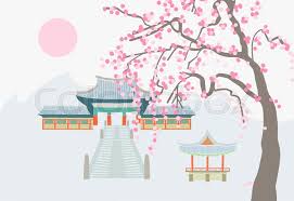 I used white watercolor paint, which i have never done before. Drawing Of A Buddhist Temple On A Stock Vector Colourbox