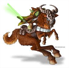 Yoda And Kybuck Star Wars Canon Jedi Grand Master Yoda