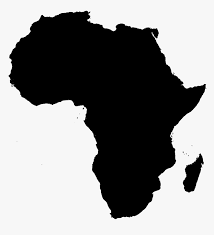 This is a physical map of africa which shows the continent in shaded relief. South Africa Blank Map Clip Art Africa Map Solid Color Hd Png Download Transparent Png Image Pngitem