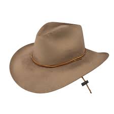 Stetson Kelly Distressed Soft Wool Outback Hat Cowboy Hats Outback Hat Stetson Cowboy Hats