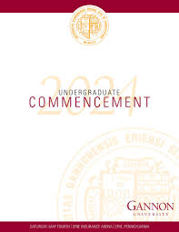Class of 2024 Commencement Program