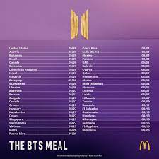 It was reported that the travis scott promotion caused the. Mcdonald S Bringt Bts Menu In Heimische Restaurants Mcdonald S