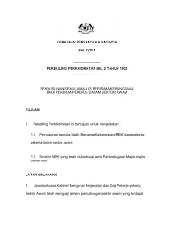 Di samping bertujuan memperolehi keuntungan, perbadanan awam juga dikehendaki. Penyusunan Semula Majlis Bersama Kebangsaan Bagi Pekerja