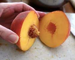 How To Pit Clingstone Peaches Peach No Cook Desserts Peach Recipe