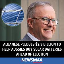 PM Anthony Albanese has promised a massive $2.3 billion to help households  afford solar batteries, claiming it could slash installation costs by 30% —  around $4,000 in savings per home. With energy