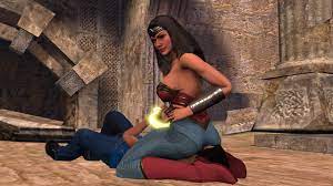 Wonder Woman facesitting - ThisVid.com