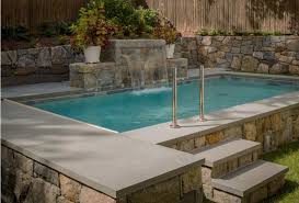 Bluestone Pool Capping Tiles Jpg 898 610 Pixels Small Backyard Pools Backyard Pool Landscaping Small Swimming Pools
